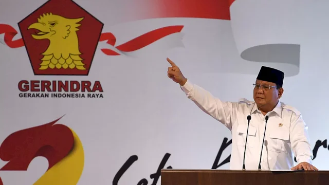 Presiden RI yang juga Ketua Umum Partai Gerindra Prabowo Subianto
