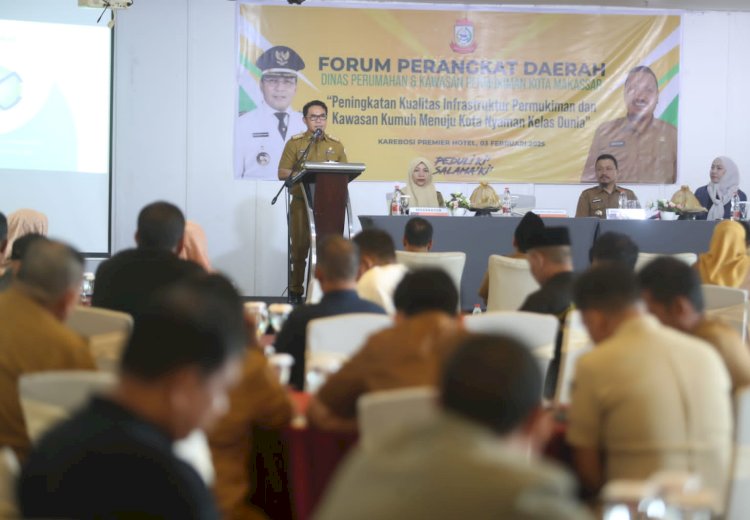 Forum Perangkat Daerah Disperkim Makassar Dorong Kebijakan Pembangunan Berkelanjutan