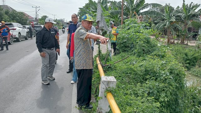 Ketua Komisi D DPRD Sulsel Kadir Halid melakukan kunjungan ke Kelurahan Samature, Kecamatan Tiroang, Kabupaten Pinrang, Kamis (6/5/2025).