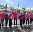 Rayakan HUT Ke-78 Megawati, BMI Makassar Tanam Ratusan Pohon