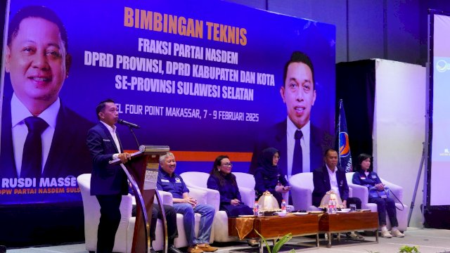 Sekrataris DPW NasDem Sulsel, Syaharuddin Alrif