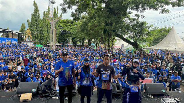 Rappang Run 2025 Sukses Digelar, Bupati Terpilih Targetkan 10.000 Peserta Tahun Depan
