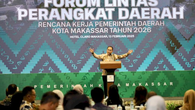 Wali Kota Makassar Tekankan Konektivitas OPD dalam Perencanaan Pembangunan