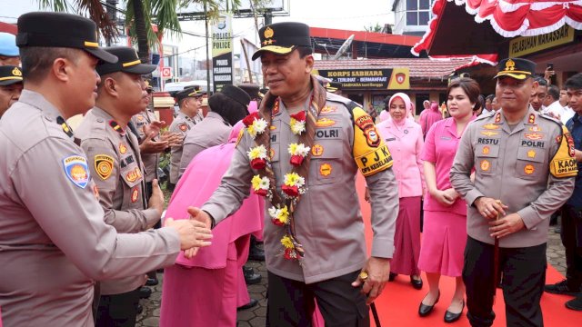 Kunker Kapolda Sulsel di Polres Pelabuhan Makassar, Tegaskan Peran Polri dalam Wujudkan Asta Cita