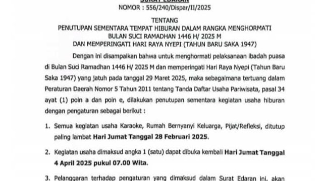 Wali Kota Makassar Munafri Arifuddin Wajibkan Tutup Tempat Hiburan Selama Ramadan