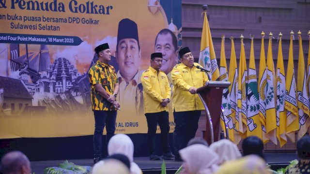 Safari Ramadan ke Sulsel, Ketum PP AMPG Targetkan 2 Juta Kader Muda Golkar