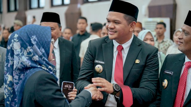 Hadiri Pelantikan Bupati Jeneponto, Uji Nurdin Siap Bangun Sinergitas
