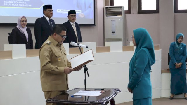 Wali Kota Makassar Lantik Pengurus TP PKK, Dekranasda, dan Pokja Bunda PAUD Periode 2025-2030