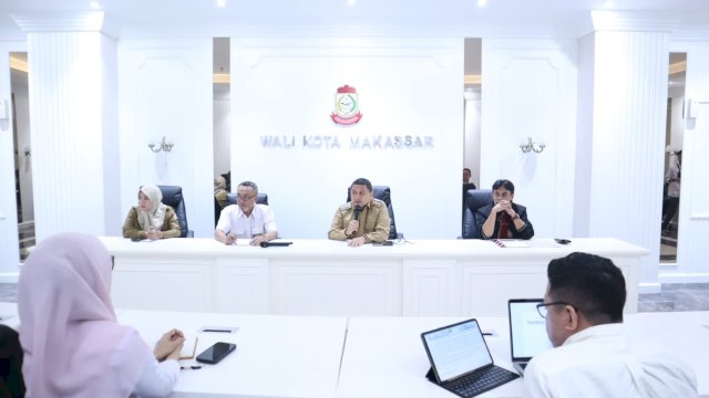 Wali Kota Makassar, Munafri Arifuddin, menggelar audiensi dengan Balai Besar Wilayah Sungai (BBWS) Pompengan Jeneberang di Ruang Rapat Wali Kota pada Senin (24/3/2025).

