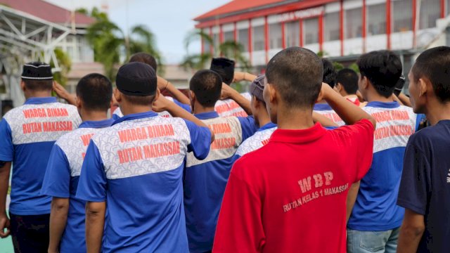 Rutan Makassar Usulkan 165 Warga Binaan Dapat Remisi Idul Fitri, 6 Orang Langsung Bebas