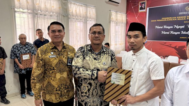 Idul Fitri dan Nyepi 2025, Ribuan Narapidana di Sulsel Dapat Remisi