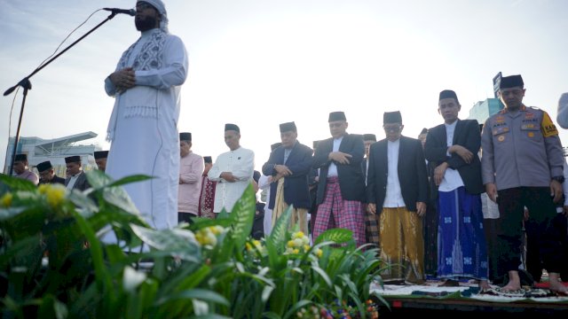 Momen Lebaran, Appi: Tidak Ada Lagi Pengkotak-kotakan, Kita Bersatu Bangun Kota