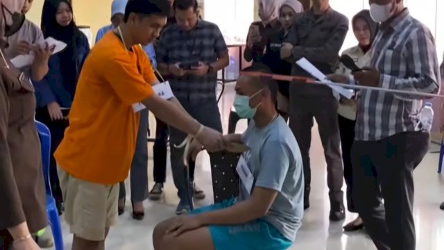 31 Adegan Diperagakan Jibril Dalam Rekonstruksi Pembunuhan Sadis Wanita di Gowa