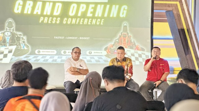 Wahana Gokart Indoor Terbesar Hadir di Mall Panakkukang Makassar 