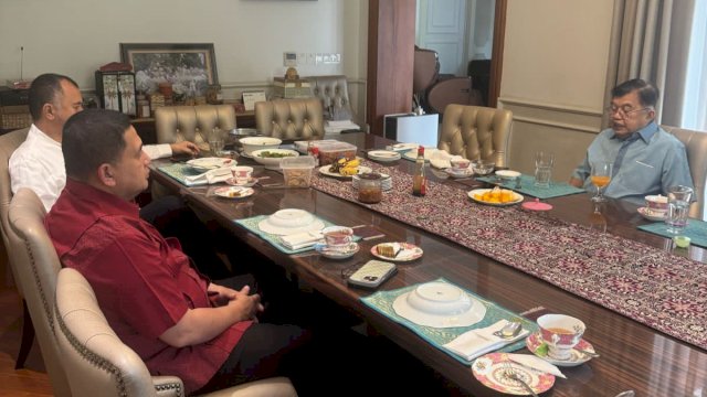 Munafri Temui Jusuf Kalla di Jakarta, Minta Wejangan Pimpin Kota Makassar