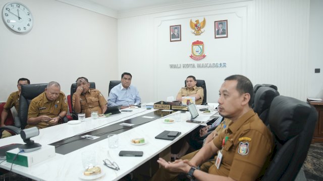 Wali Kota Makassar Ikuti RDP Virtual Bersama Komisi II DPR RI, Bahas Penguatan Tata Kelola Pemerintahan Daerah