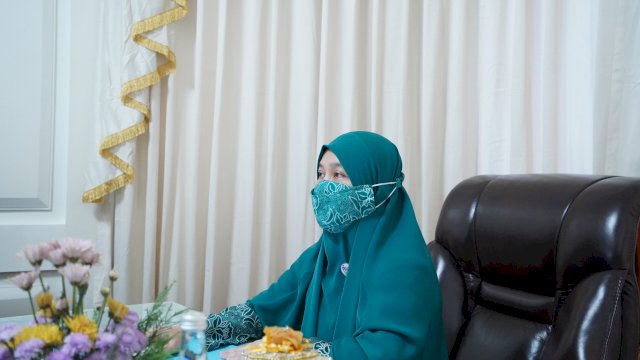Ketua TP PKK Sulsel Buka Webinar Pekan Imunisasi Dini: Dorong Sinergi Menuju Generasi Sehat Indonesia Emas