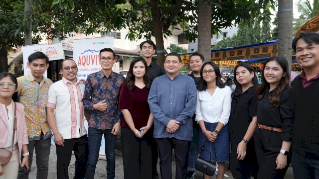 Wali Kota Makassar, Munafri Arifuddin menghadiri dan menyampaikan pesan damai pada perayaan hari raya Paskah 2025, HUT XXII dan KPI Gereja Toraja Jemaat Tamalanrea, Kamis (1/5/2025) sore.