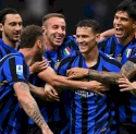 Drama 7 Gol Singkirkan Barcelona, Inter Milan Melaju ke FInal