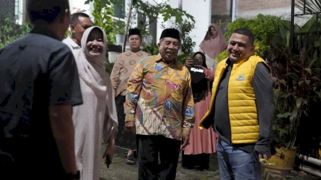 Ketua DPD II Golkar Makassar Munafri Arifuddin melakukan roadshow menjelang Musyawarah Daerah (Musda) Partai Golkar Sulawesi Selatan.
