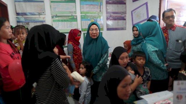 Ketua Tim Penggerak (TP) Pemberdayaan dan Kesejahteraan Keluarga (PKK) Kota Makassar, Melinda Aksa
