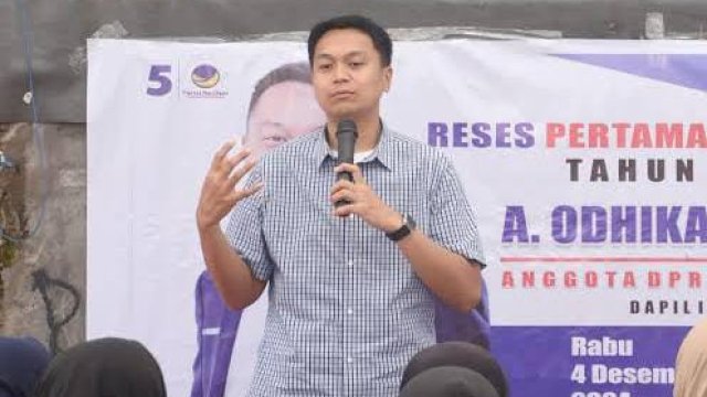 Anggota DPRD Kota Makassar, Andi Odhika Cakra Satriawan