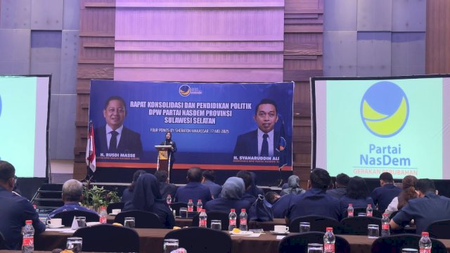Persiapan Dini Hadapi Pemilu 2029, NasDem Sulsel Konsolidasikan Kekuatan