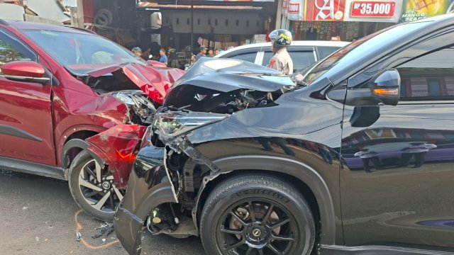 Mobil Kapolres Gowa Terlibat Kecelakaan Saat Menuju Lokasi Penggerebekan Tambang Ilegal