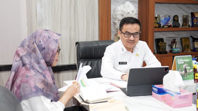 Sekretaris Daerah Provinsi Sulsel, Jufri Rahman