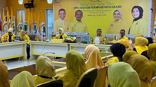 KPPG Sulsel Rayakan HUT ke-23, Tegaskan Komitmen Dukung Kepemimpinan Golkar dan Peran Strategis Perempuan