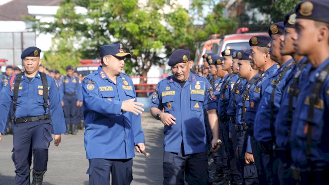 Kunjungan Perdana Wali Kota Munafri ke Damkarmat: Tugas Mulia, Tanggung Jawab Besar