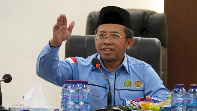 Ketua PPIH Arab Saudi Muchlis M Hanafi