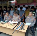 Polrestabes Makassar Tangkap 24 Anggota Geng Motor Terlibat Penyerangan Warga