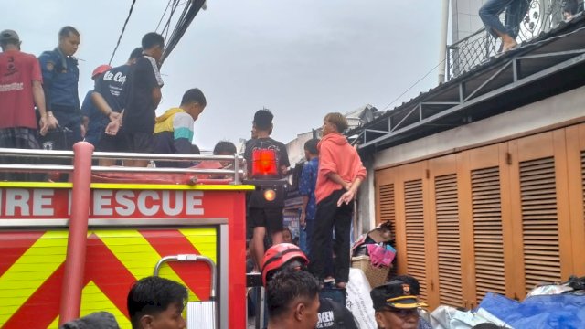 Nenek dan Cucu Tewas Terjebak Api, Dua Rumah Ludes Terbakar di Makassar