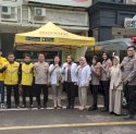 Sambut HUT Bhayangkara ke-79, Biddokkes Polda Sulsel Gelar Pelayanan Kesehatan Gratis bagi Pengemudi Ojek Online