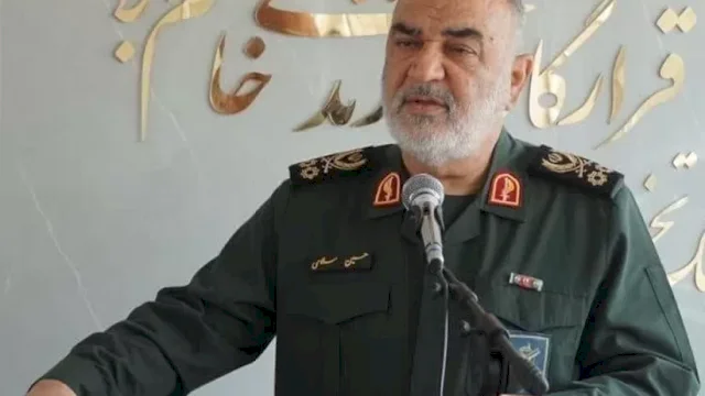  Komandan Garda Revolusi Iran (IRGC), Hossein Salami