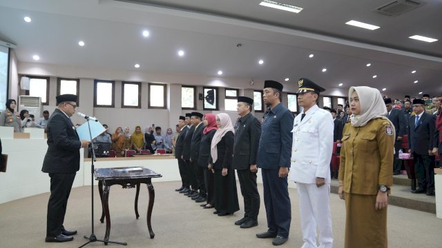 Daftar Lengkap Pejabat Baru Pemkot Makassar, Kabinet Appi-Aliyah Siap Bergerak Cepat