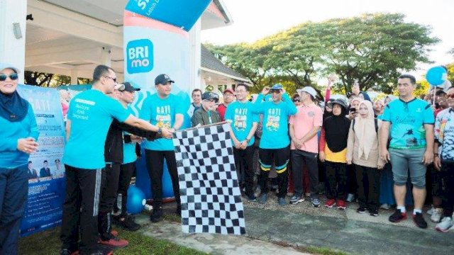 Jelang HARGANAS, Bupati Bersama Forkopimda Bantaeng Ikuti Jalan Santai GATI