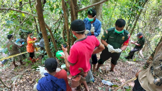 Kerangka Manusia Ditemukan di Hutan Pangkep, Warga yang Hilang Sejak Idul Adha