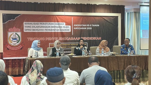 Gelar Sosper ke-5, Andi Tenri Uji Pastikan Anak di Kota Makassar Dapat Pendidikan Layak