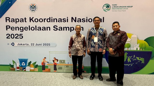 Dibuka Menteri Lingkungan Hidup, Bupati Bantaeng Uji Nurdin Hadiri Rakor Pengeloaan Sampah
