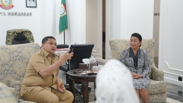 Ikatan Bidan Indonesia (IBI) Kota Makassar audiensi bersama Wali Kota Makassar, Munafri Arifuddin