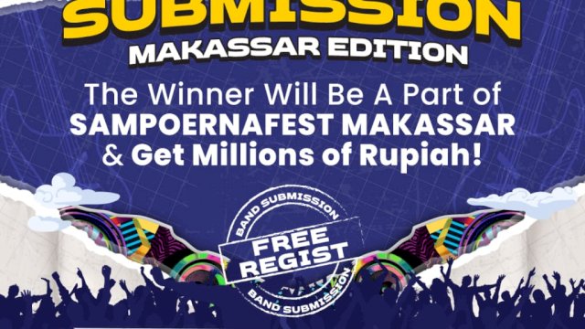 Band submission audition SampoernaFest Makassar edition.