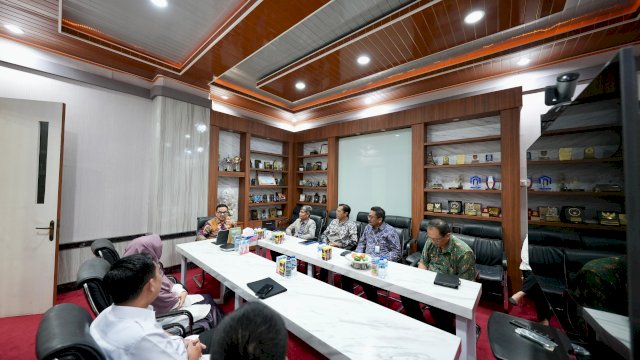Sekda Sulsel Terima Kunjungan Kepala BPKP Sulsel yang Baru Jelang Pengukuhan oleh Gubernur