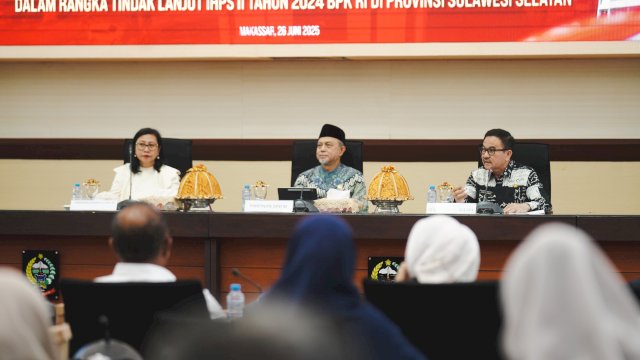 Sekda Sulsel Sambut Kunker Komite IV DPD RI Bahas IHPS II BPK RI