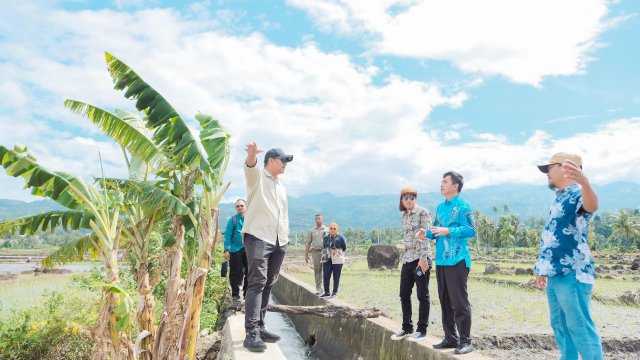 Embung Savana Desa Barua Resmi Beroperasi, Bupati Uji Nurdin Apresiasi  TMMD Kodim 1410 Bantaeng