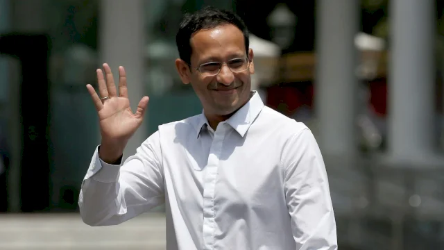 Eks Mendikbudristek Nadiem Makarim. 