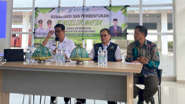 Wakil Bupati Bulukumba yang juga Ketua Satuan Tugas (Satgas) Anti Narkoba, Andi Edy Manaf 
