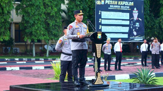 Brigjen Pol Djuhandhani Rahardjo Puro Resmi Jabat Kapolda Sulsel, Gantikan Irjen Pol Rusdi Hartono