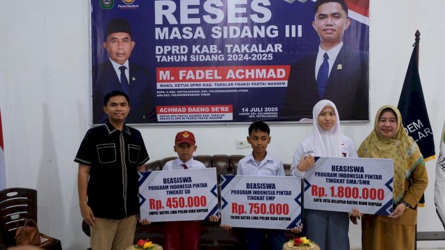 Dukungan Achmad Se&rsquo;re di DPR RI Wujudkan Bantuan Pendidikan untuk Pelajar Takalar